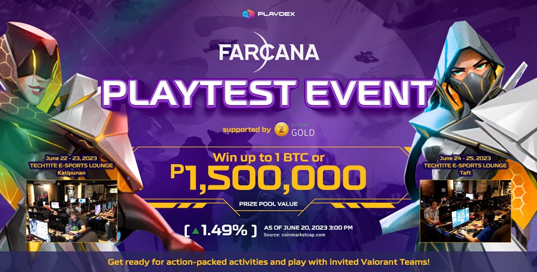 Filipino Gamers get first dibs on Farcana via Playdex, with chance to win up to 1.5M PHP prizes